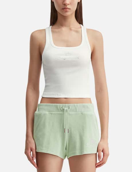 & Rich X Juicy Couture Crown Ribbed Tank view 10