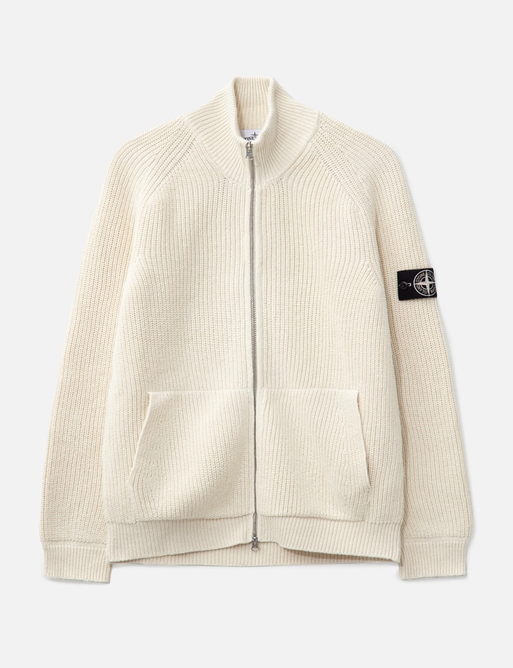 Fisherman's Rib Cotton Raw Beauty Zip-up jumper Placeholder Image