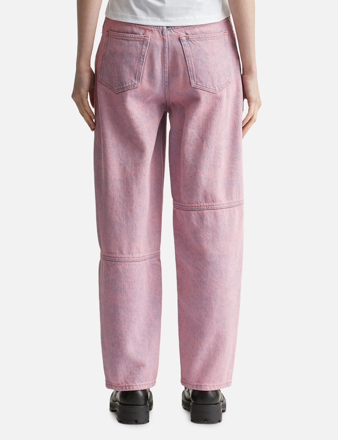 Pink Washed Stary Jeans view 19