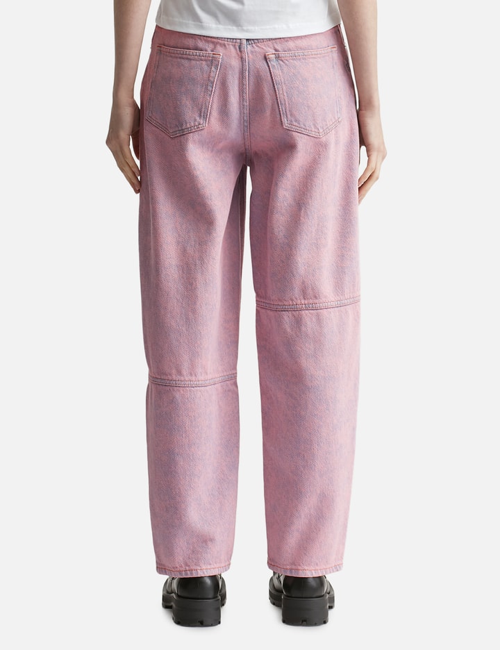 Ganni Pink Washed Stary Jeans