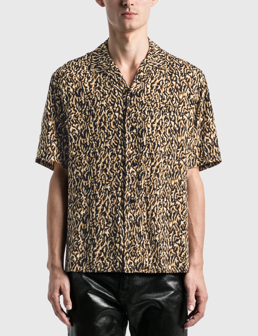 Why you need a leopard print Saint Laurent shirt in your life, British GQ