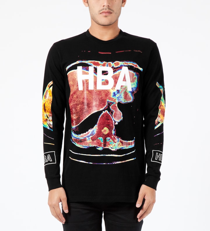 Black Color Ultrasound L/S T-Shirt Placeholder Image