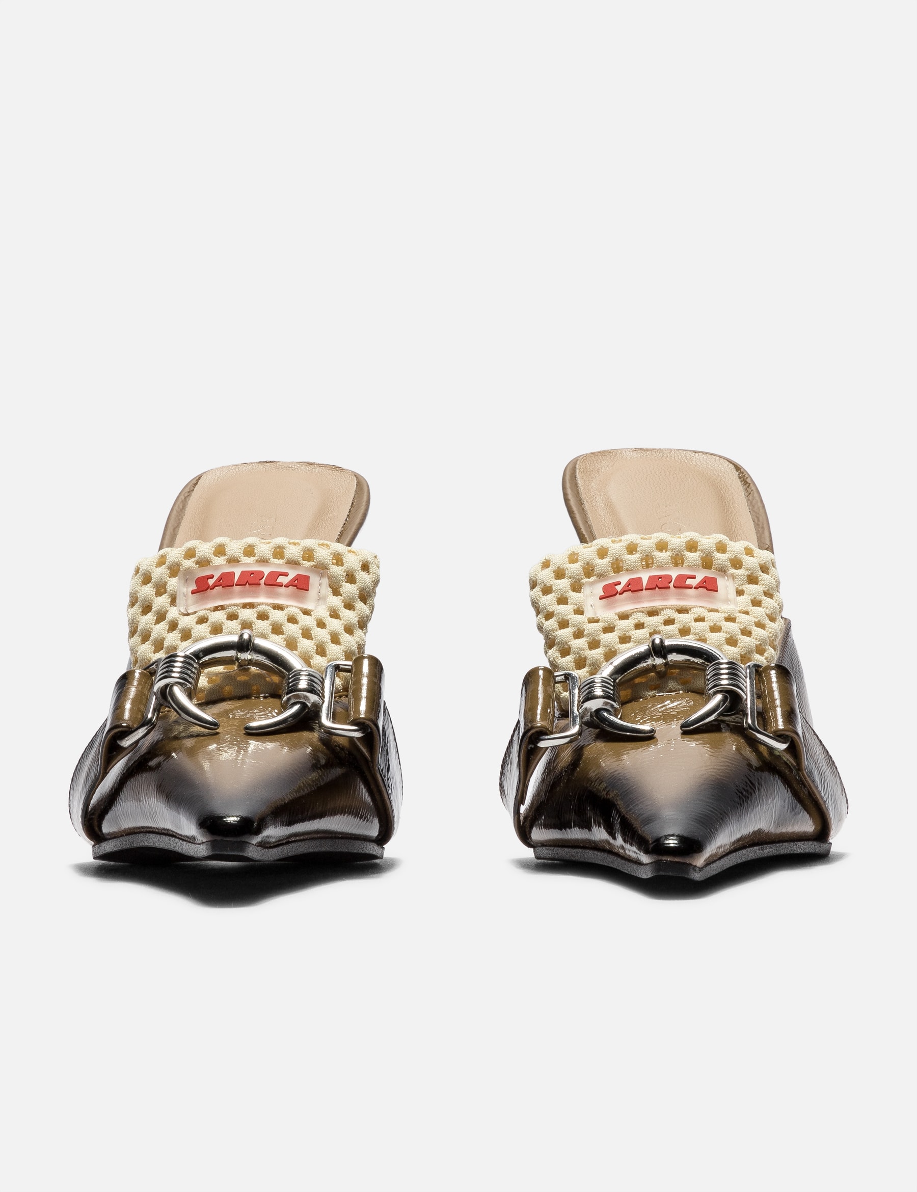 Olympia, Signature Style Upcycled Mule High Heel view 14