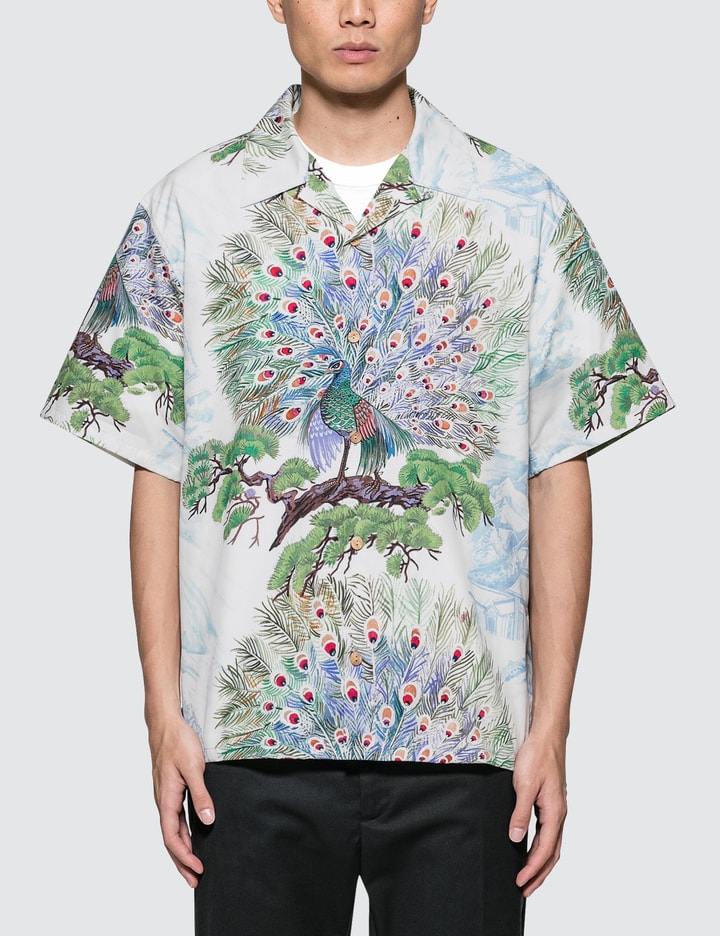 Peacock Aloha Shirt Placeholder Image