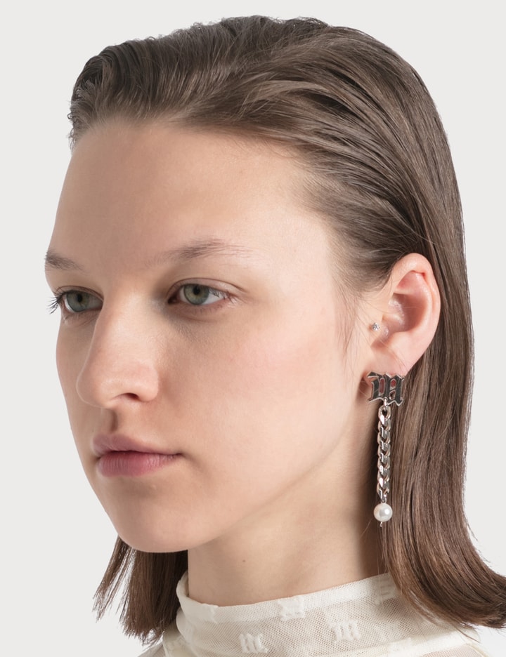The M Curb Link Earrings Placeholder Image
