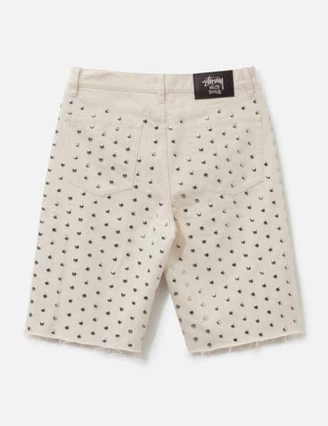 Wales Bonner Studded Denim Shorts view 5