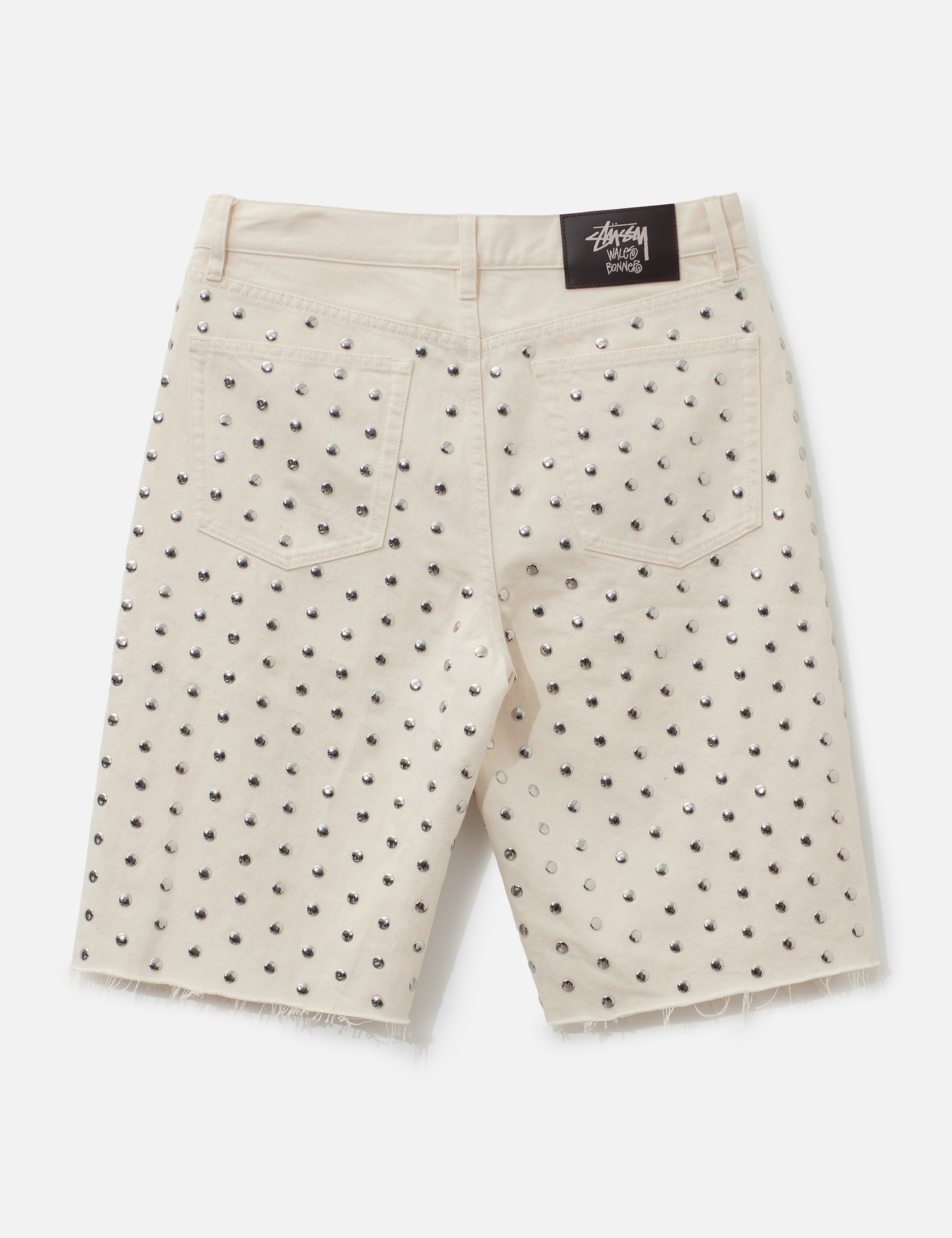 Wales Bonner Studded Denim Shorts view 8