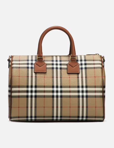 Burberry Check Medium Bowling Bag HBX