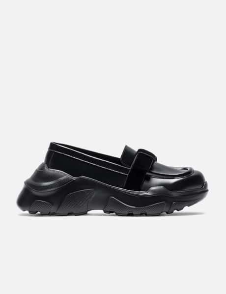 AKIKOAOKI Velvet Ribbon Loafer