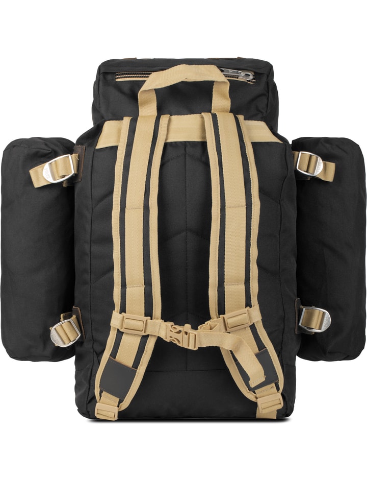 Black Rucksack With Black Side Bags Placeholder Image