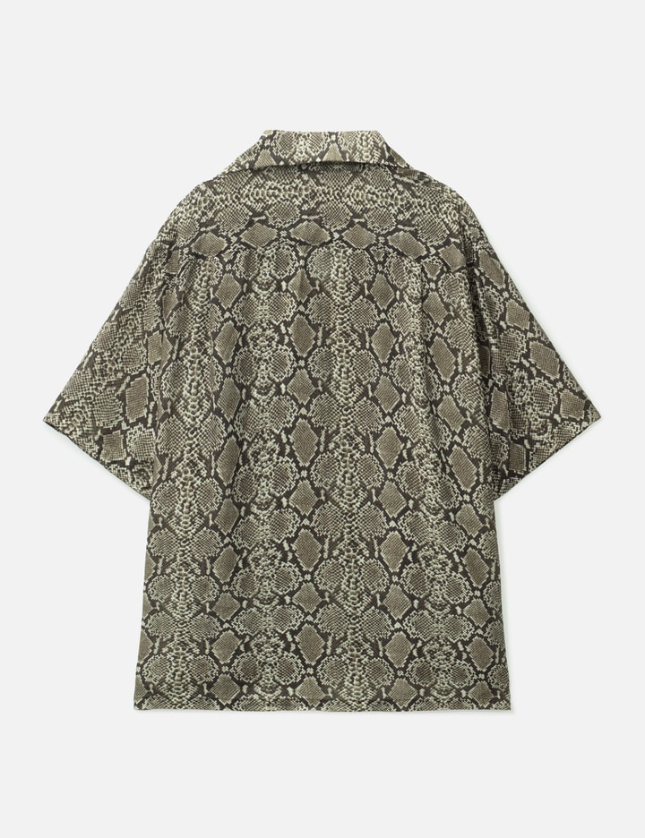 Kapital Silk Rayon Snake Pattern Rangle Color Aloha Shirt