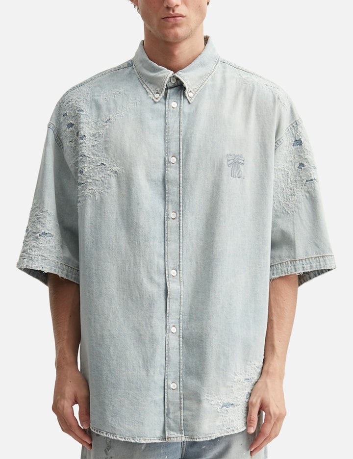 Acne Studios Mended Denim Shirt