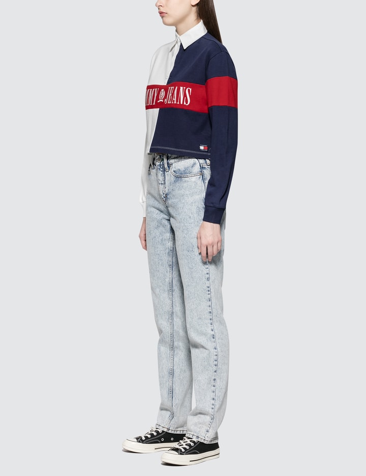 90S Cropped Rugby Sweatshirt Placeholder Image