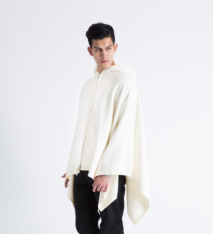 White Poncho Sweater Placeholder Image