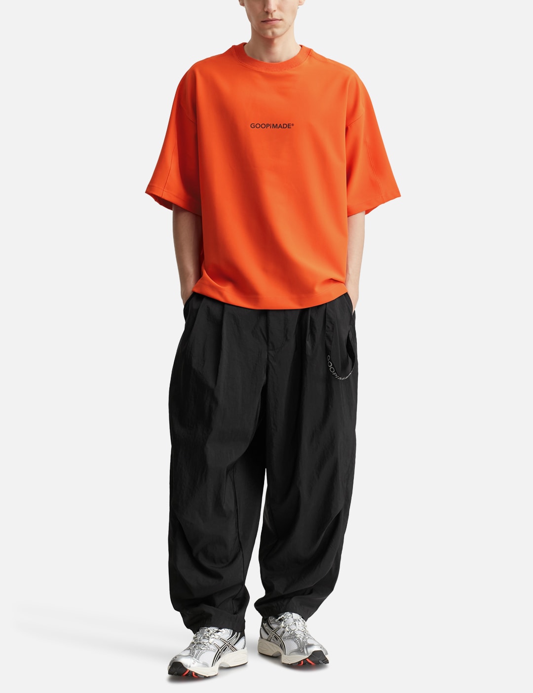 X TIGHTBOOTH “GTB-03P” SP Strap Baggy Slacks view 20