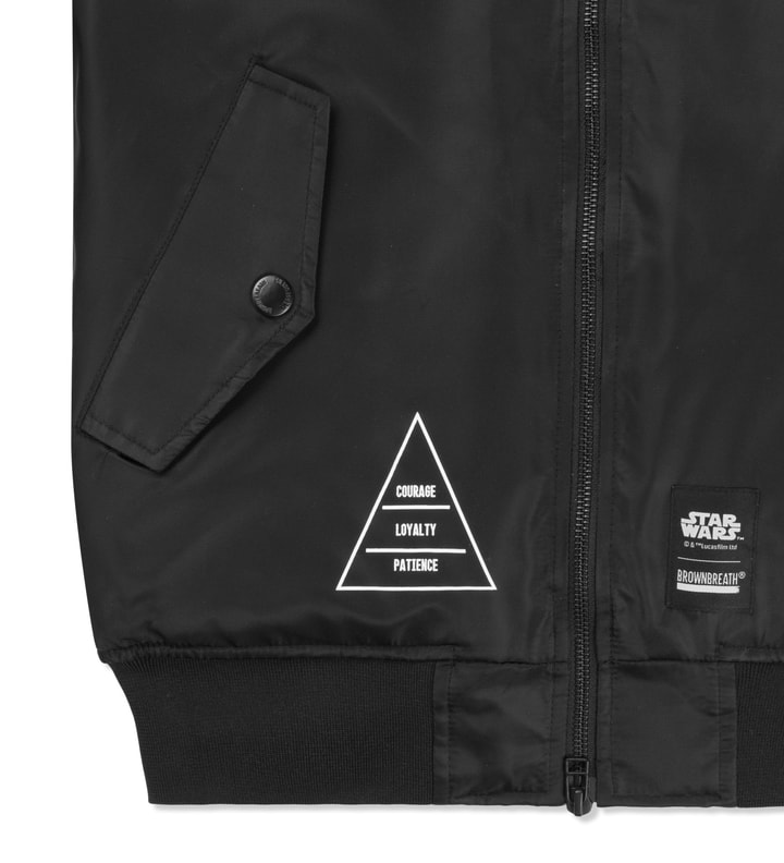 BROWNBREATH x Star Wars Black EP0 MA-1 Jacket Placeholder Image