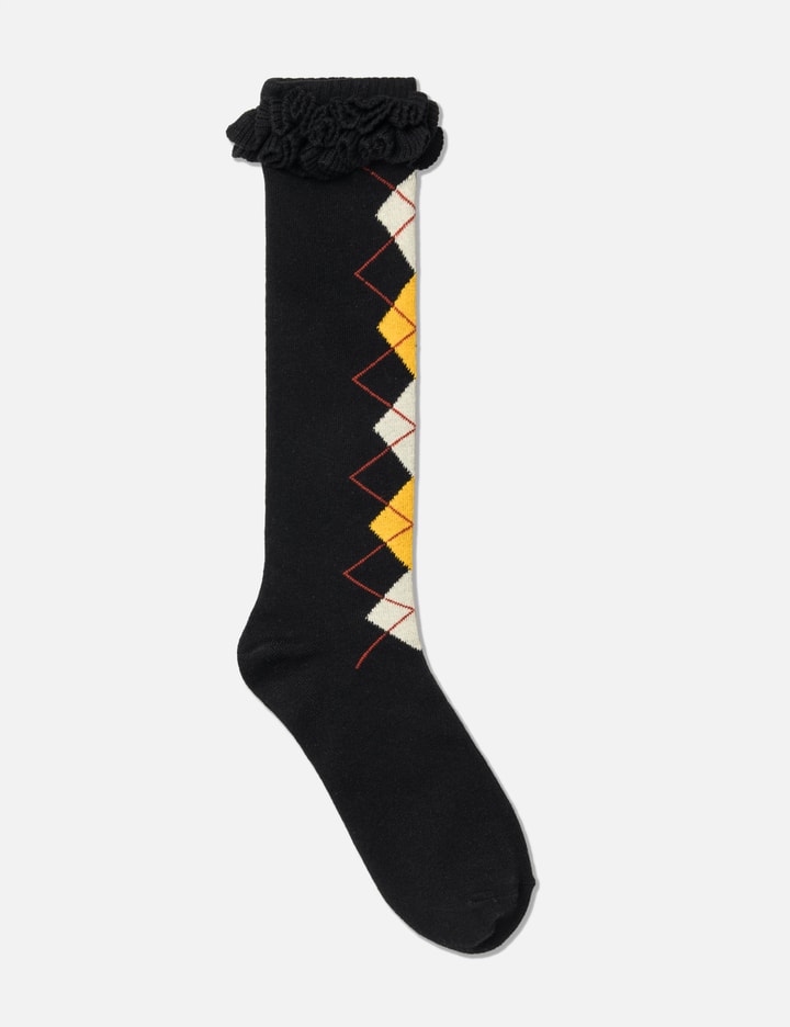 Ganni Argyle Socks