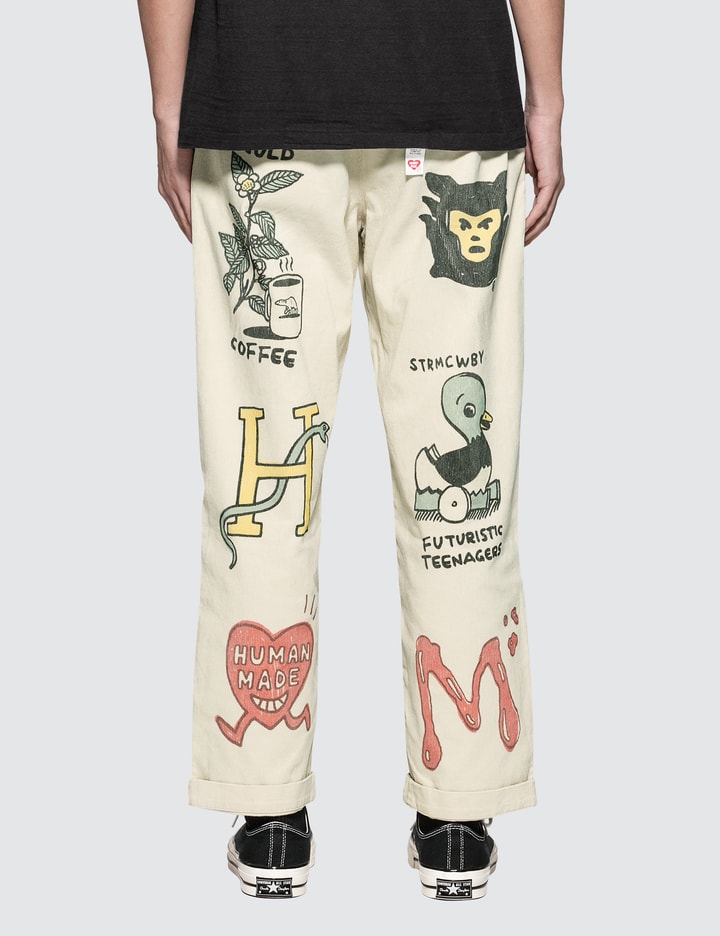 Corduroy Print Pants Placeholder Image