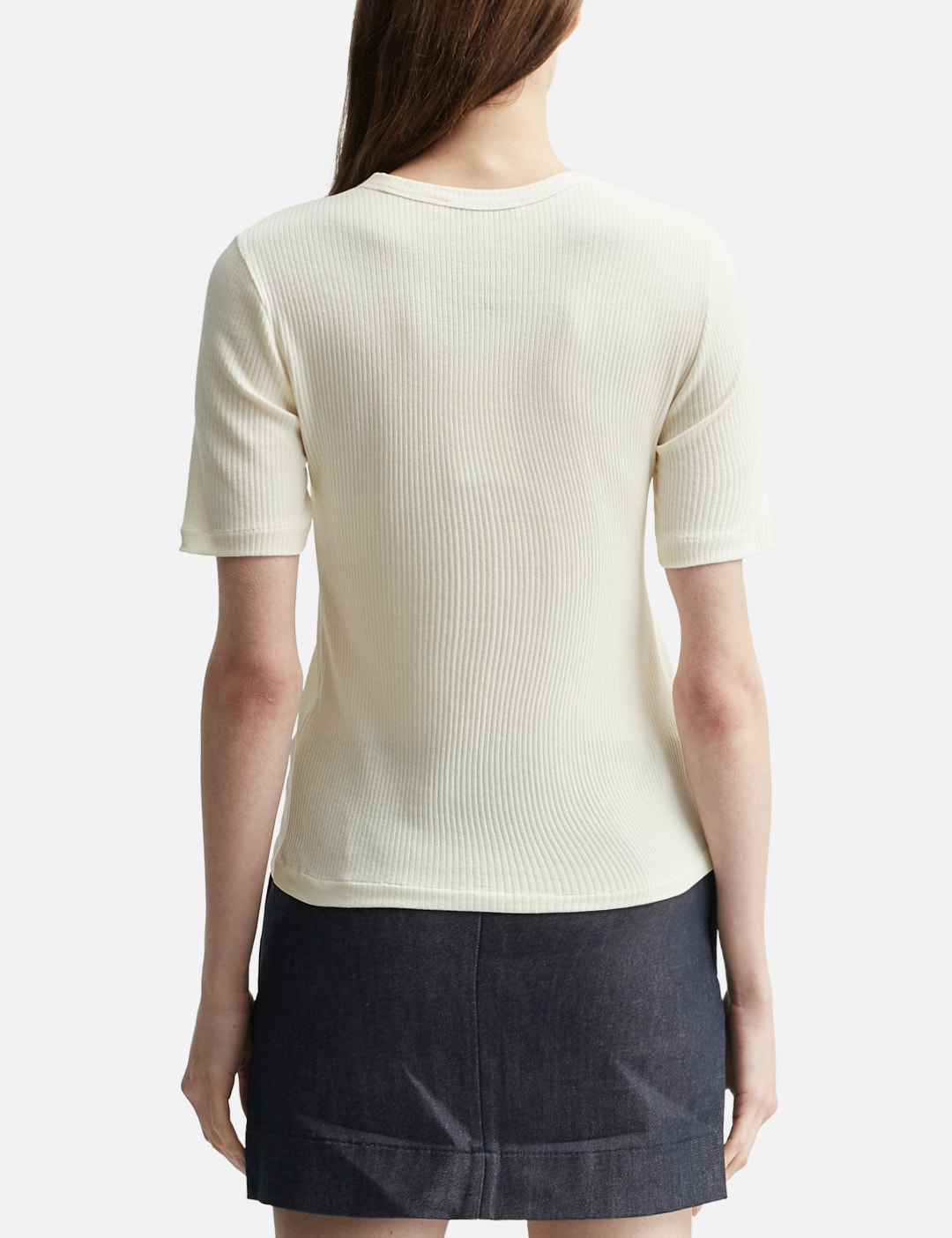 Baby Fox Ribbed Fitted T-Shirt view 19