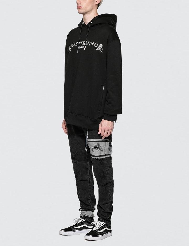 Metallic Skull Logo Hoodie Placeholder Image