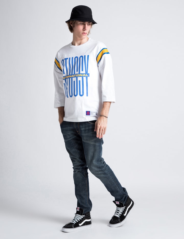 White Classic Football Jersey Placeholder Image