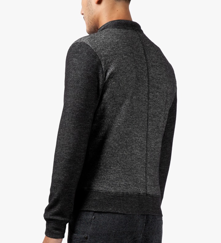 Marl Black Ferdinand Zipper Jacket Placeholder Image