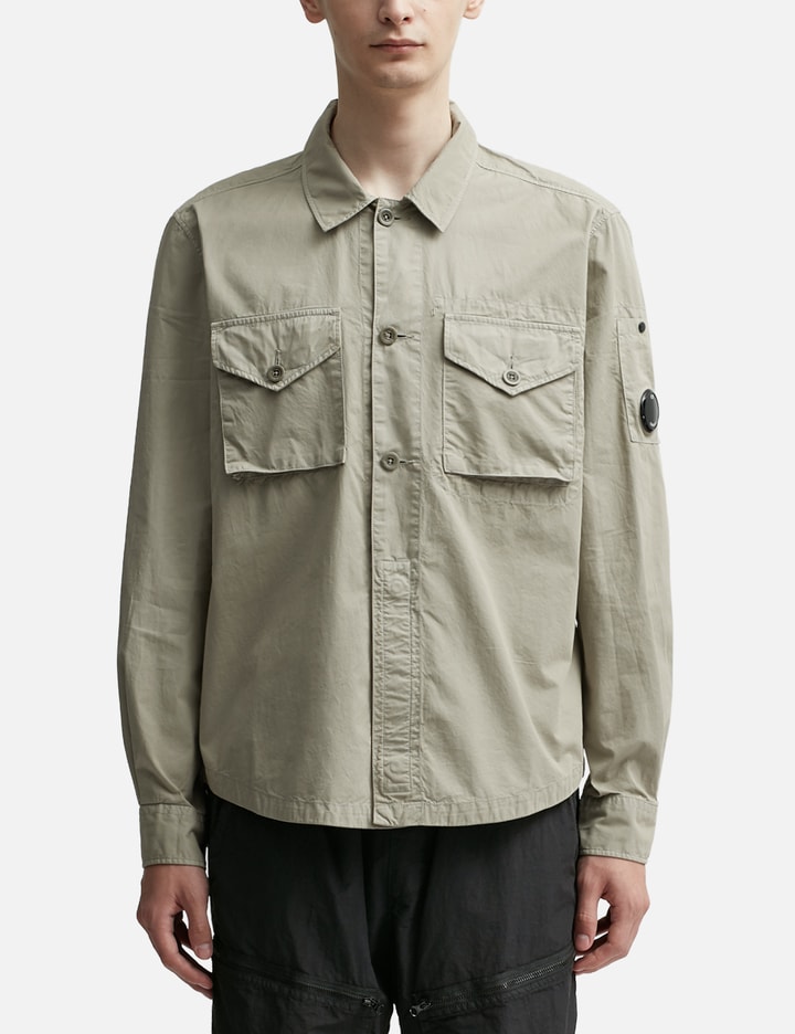 Gabardine Buttoned Pockets Shirt Placeholder Image