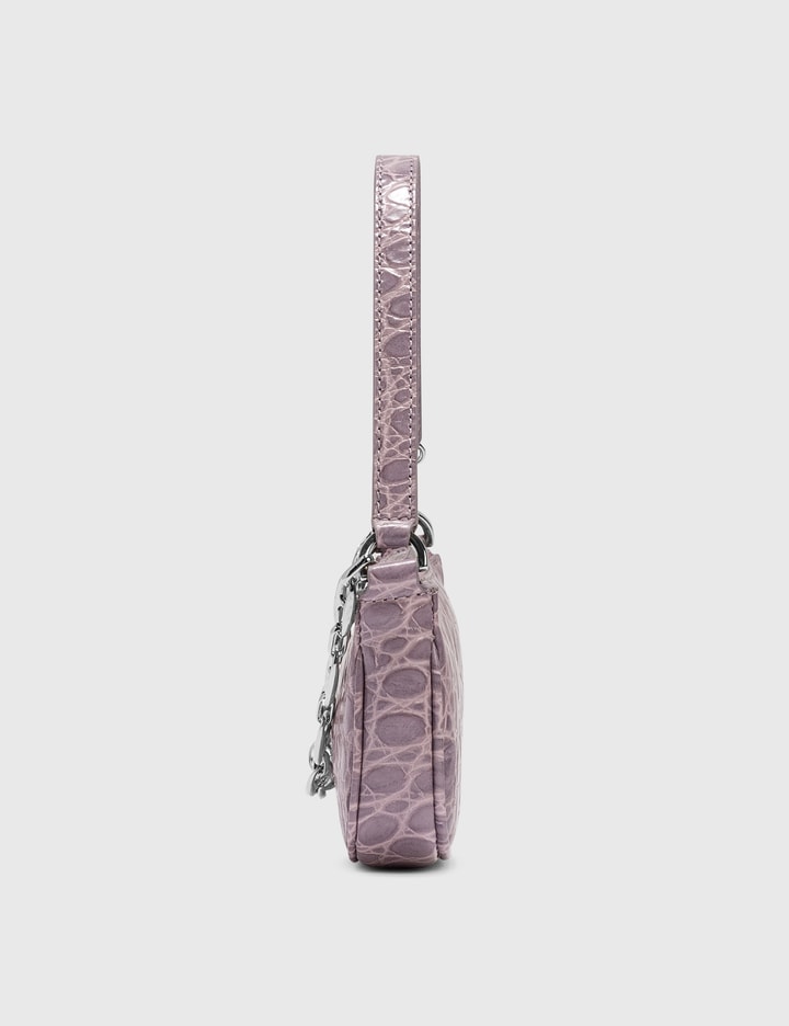 Mini Rachel Lilac Croco Embossed Leather Bag Placeholder Image
