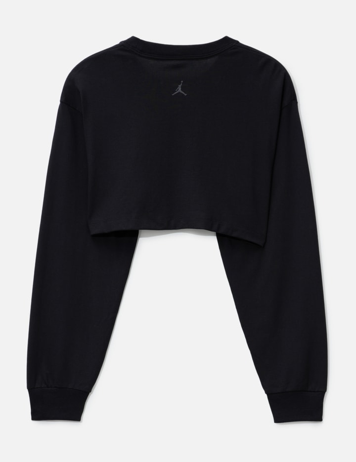 Super-Crop Long-Sleeve Graphic T-Shirt Placeholder Image