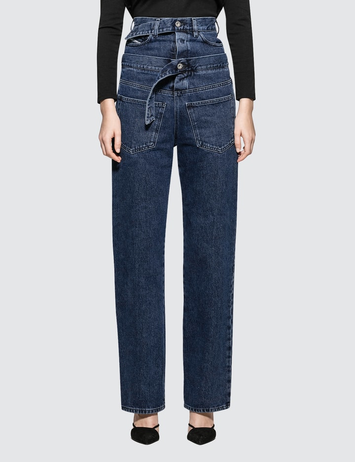 Embedded Belt Jeans Placeholder Image