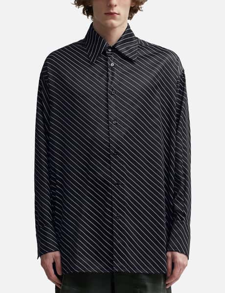 MM6 Maison Margiela - オーバーサイズ ストライプ シャツ | HBX 