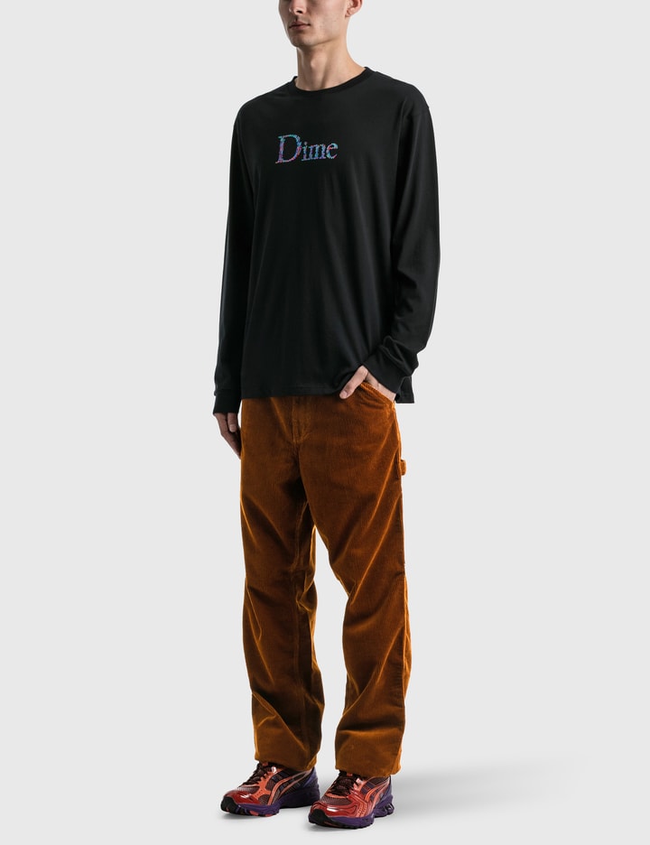 Dime Scribble Classic Logo Long Sleeve T-Shirt