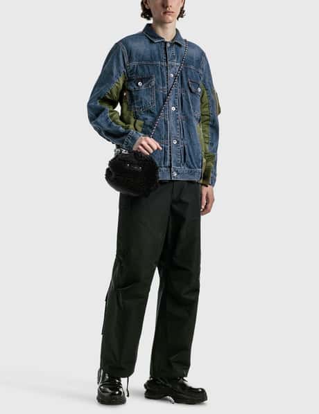 Sacai - デニム MA-1 ジャケット | HBX - ハイプビースト(Hypebeast)が 