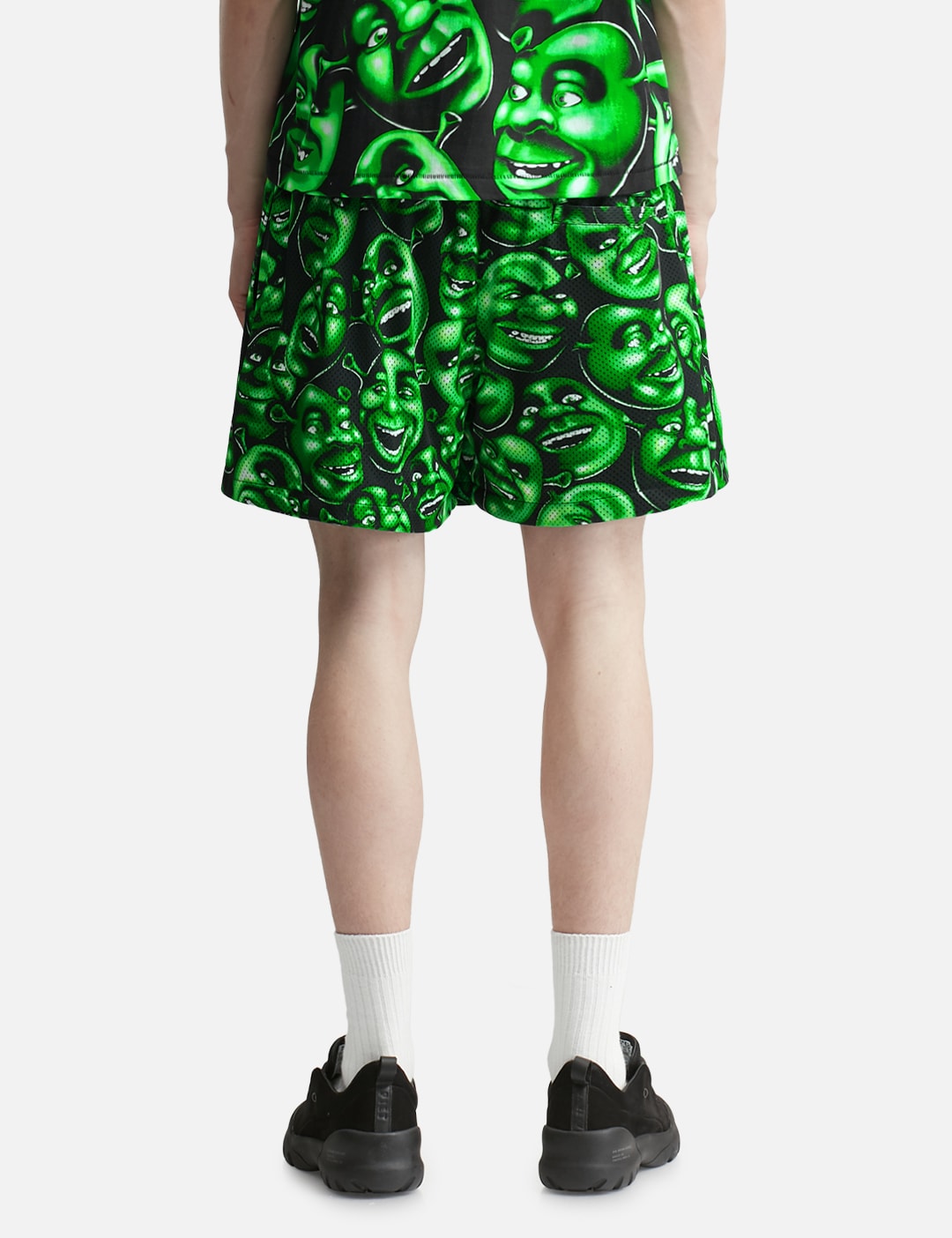 X Shrek AOP Mesh Short view 19