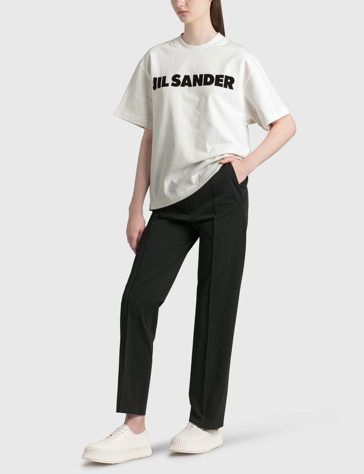 Jil Sander Logo Cotton T-shirt Placeholder Image