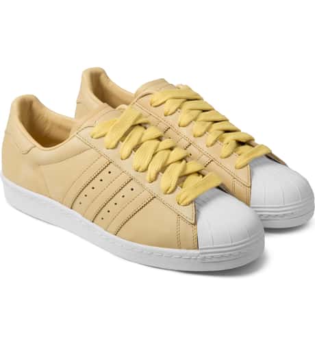 adidas Originals - Pale Nude Superstar 80s NIGO Shoes | HBX adidas Originals - Pale Nude Superstar 80s NIGO Shoes | HBX