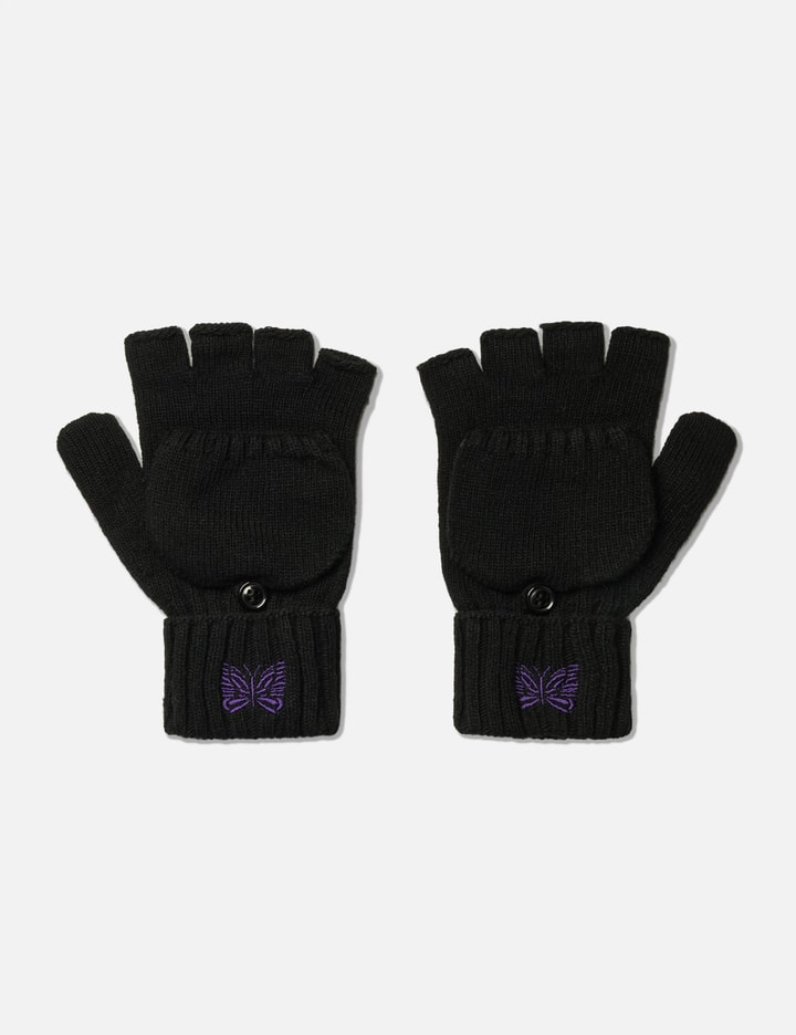 Needles Convertible Gloves - Shetland Wool