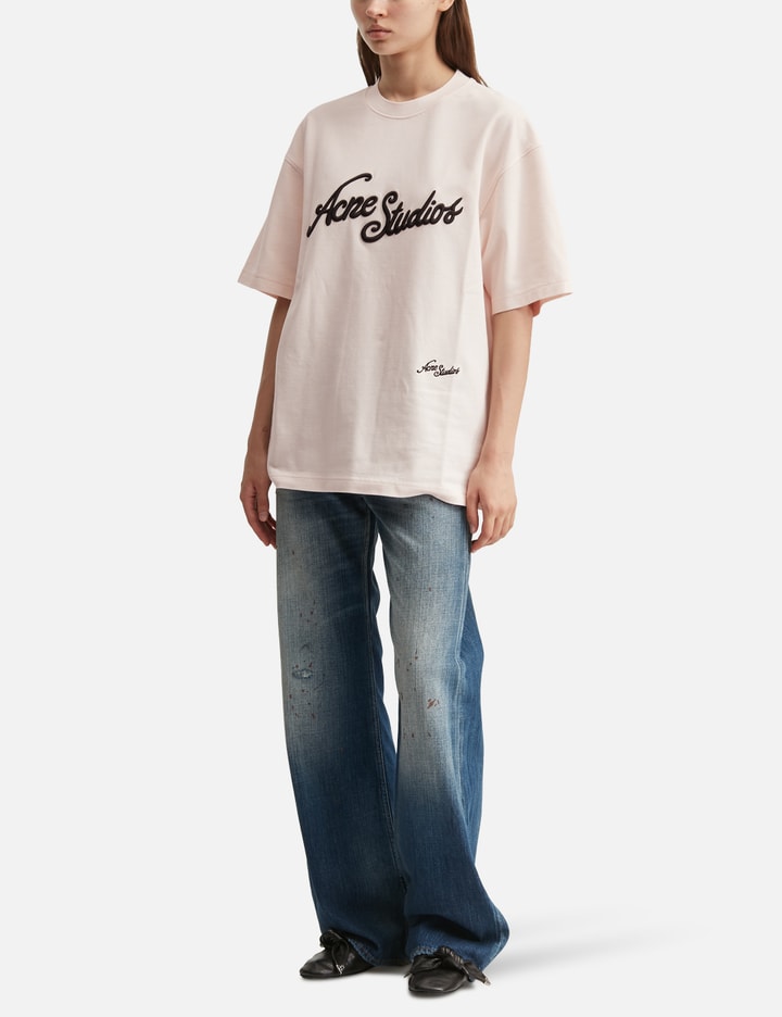 Acne Studios Embroidered Logo T-Shirt
