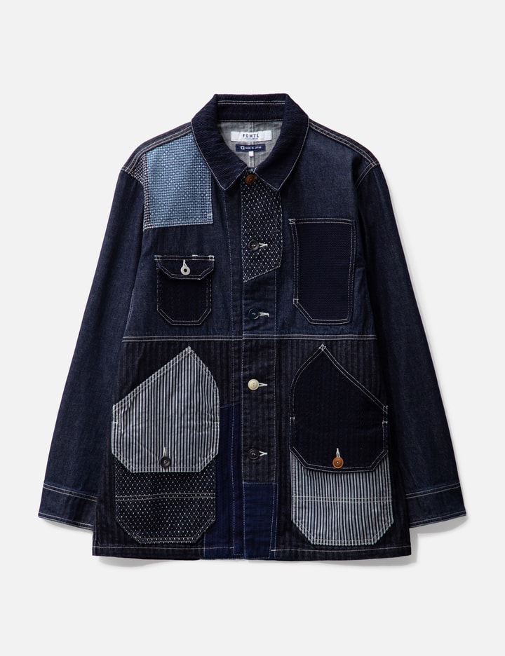 Fdmtl Coverall Jacket In Blue