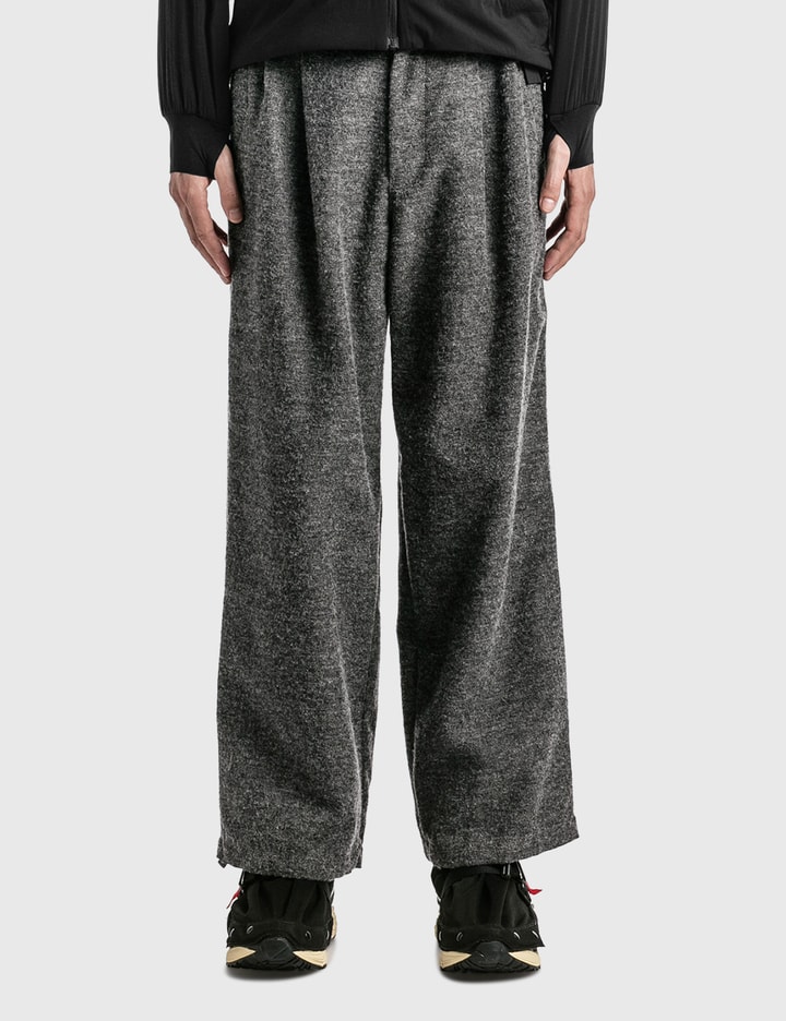 Wool Twill Trompe L'Oeil Paperbag Pants - Women - Ready-to-Wear