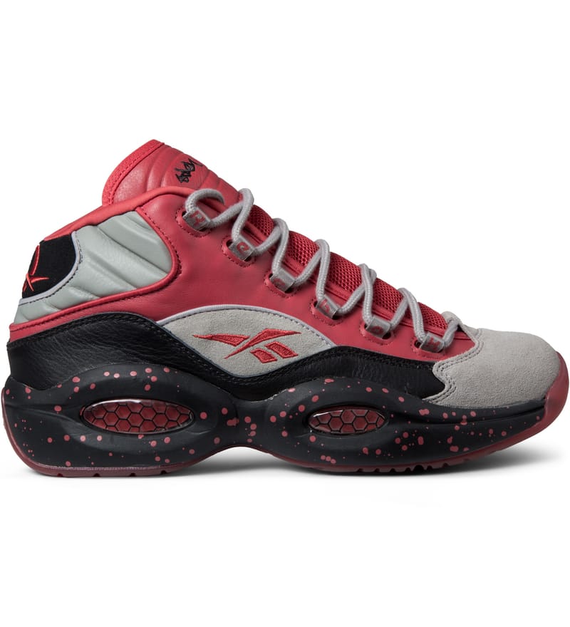 black and red reebok questions