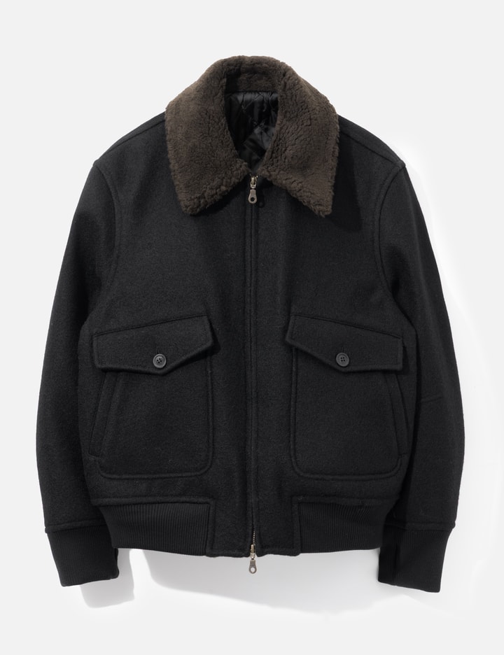 COOR Broken Wool G-1 Bomber Jacket