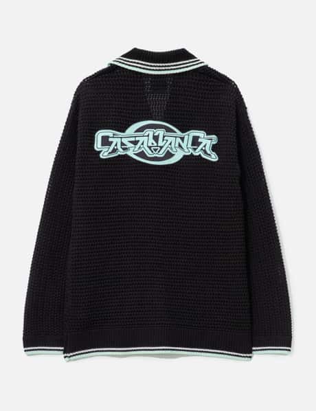 Embroidered Cotton Crochet Long Sleeve Shirt view 9