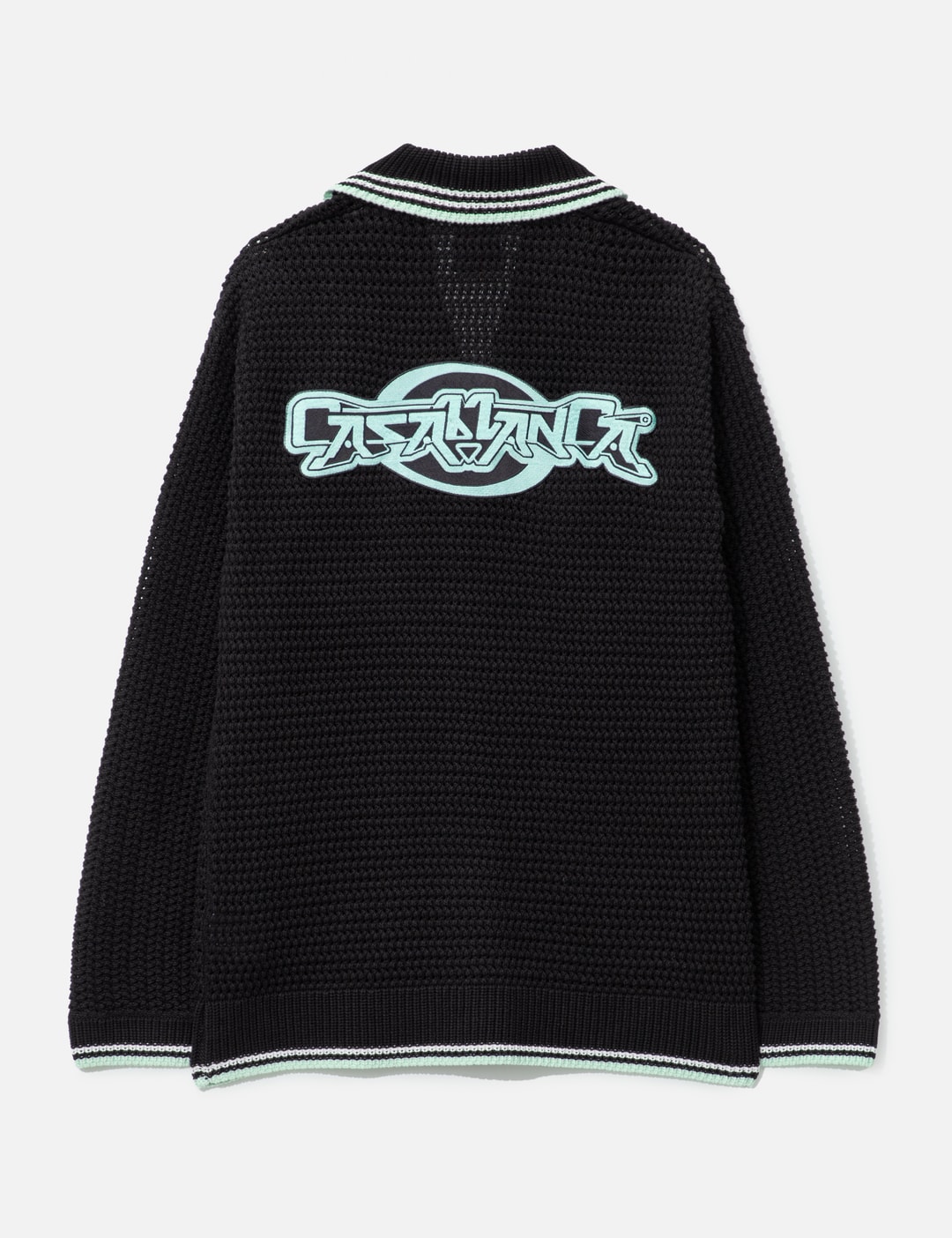 Embroidered Cotton Crochet Long Sleeve Shirt view 10