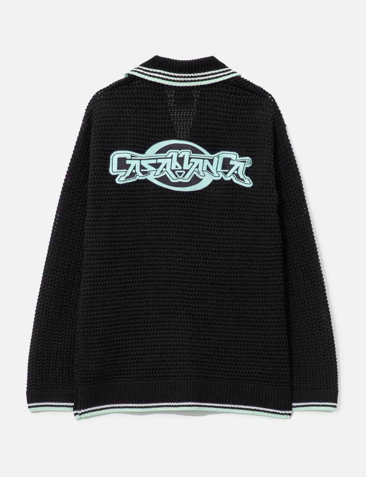 Embroidered Cotton Crochet Long Sleeve Shirt Placeholder Image