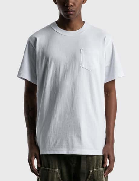 Sacai - Side Zip Cotton T-Shirt | HBX