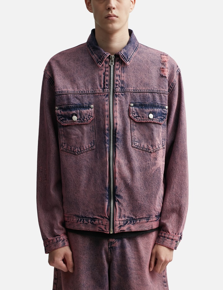 PIET x Oakley Distressed Denim Jacket Placeholder Image