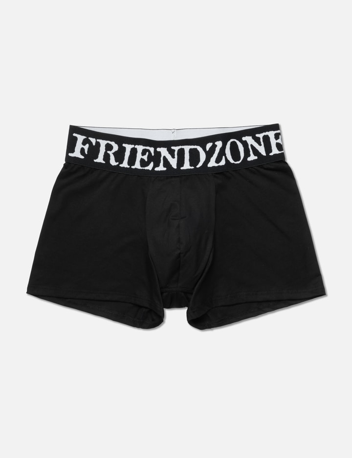 Thought We Friends "Zane" Printed Boxer Briefs In Black