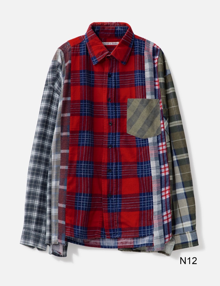 7 Cuts Wide Flannel Shirt Placeholder Image