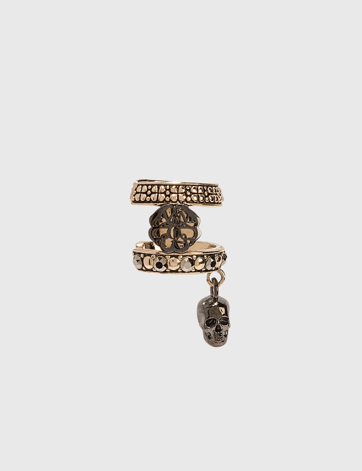 Skull and Charm Seal Ear Cuff Placeholder Image